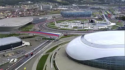 F1 2015 Russian GP Disel Spillage delays start session  FP1