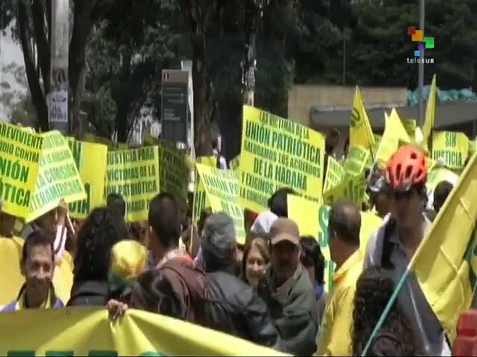Colombia: Patriotic Union Takes to the Streets