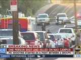 One person shot and killed on Northern Arizona campus