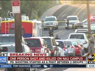 One person shot and killed on Northern Arizona campus