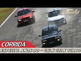 VW GOL GTI x FIAT UNO TURBO x CHEVY CORSA GSi - CORRIDA! - ESPECIAL #28 | ACELERADOS