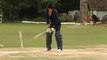 Unbelievable hitting by Kiven Pietersen while playing Blingfold Cricket