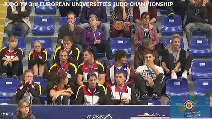 MAT 2 - 3rd EUROPEAN UNIVERSITIES JUDO CHAMPIONSHIP - LIVE 3 (REPLAY) (2015-10-09 16:57:32 - 2015-10-09 19:02:53)