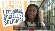 Archive - Conseil supérieur de l'économie sociale et solidaire - Interview de Raodath Aminou