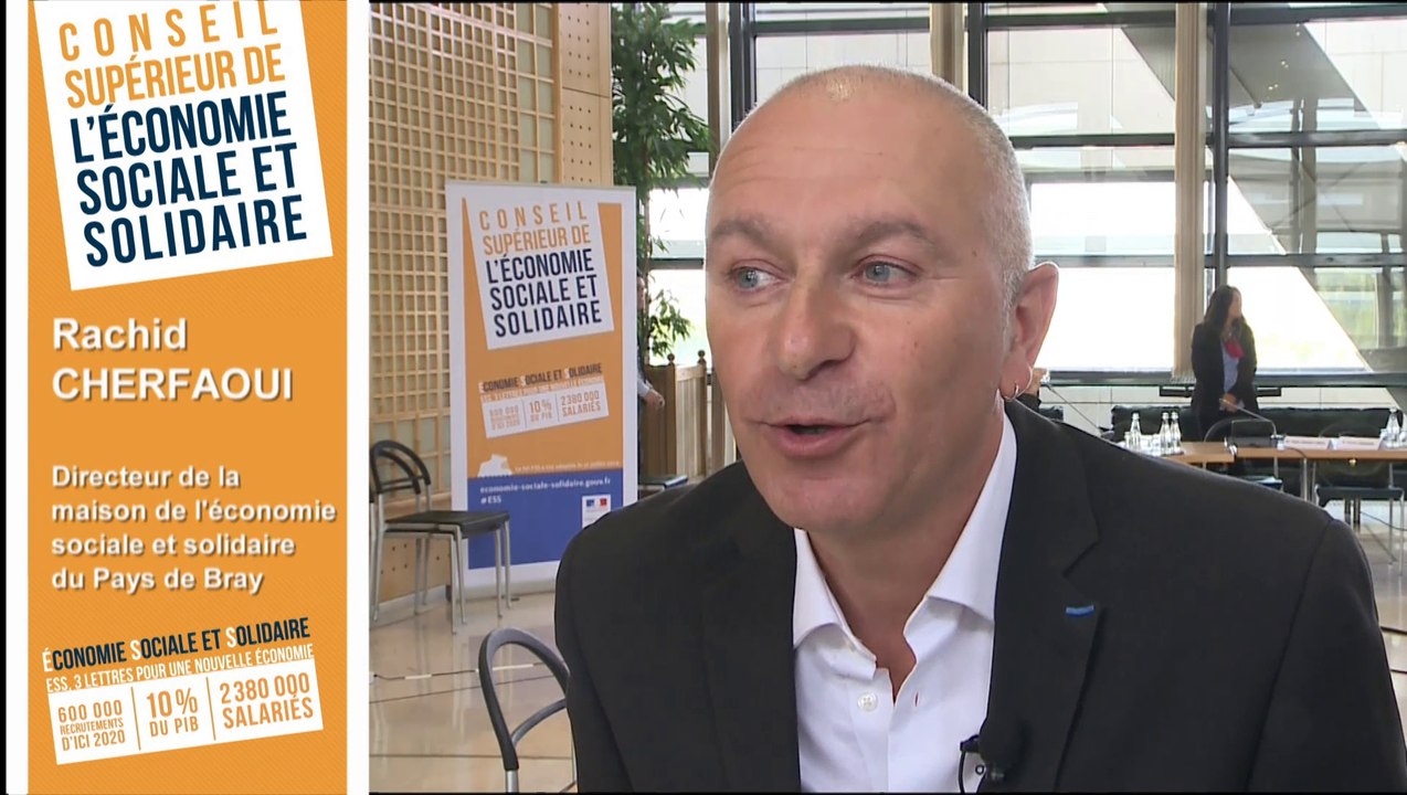 Archive - Conseil supérieur de l'économie sociale et solidaire - Interview de Rachid Cherfaoui