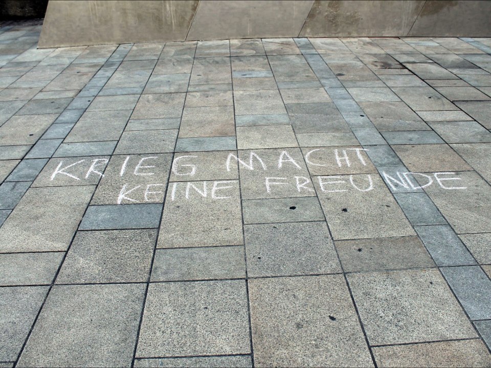 Friedensbotschaften von den Straßen Regensburgs