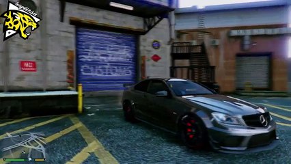 GTA 5 MOD PC  MERCEDES-BENZ C63 AMG