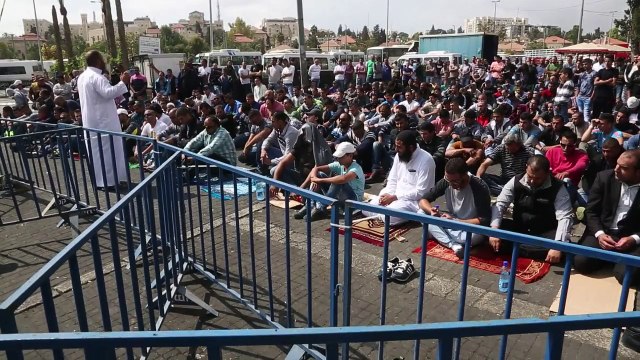 Accès limité à l'esplanade des Mosquées à Jérusalem