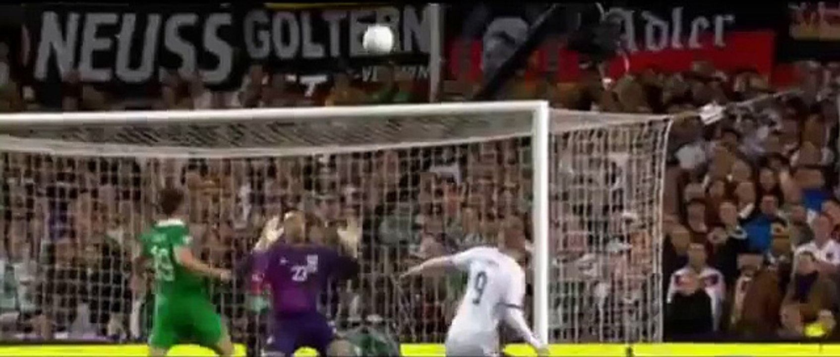 Republic Of Ireland Vs Germany 1-0 - Shane Long Goal - October 8 2015 - [High Quality]