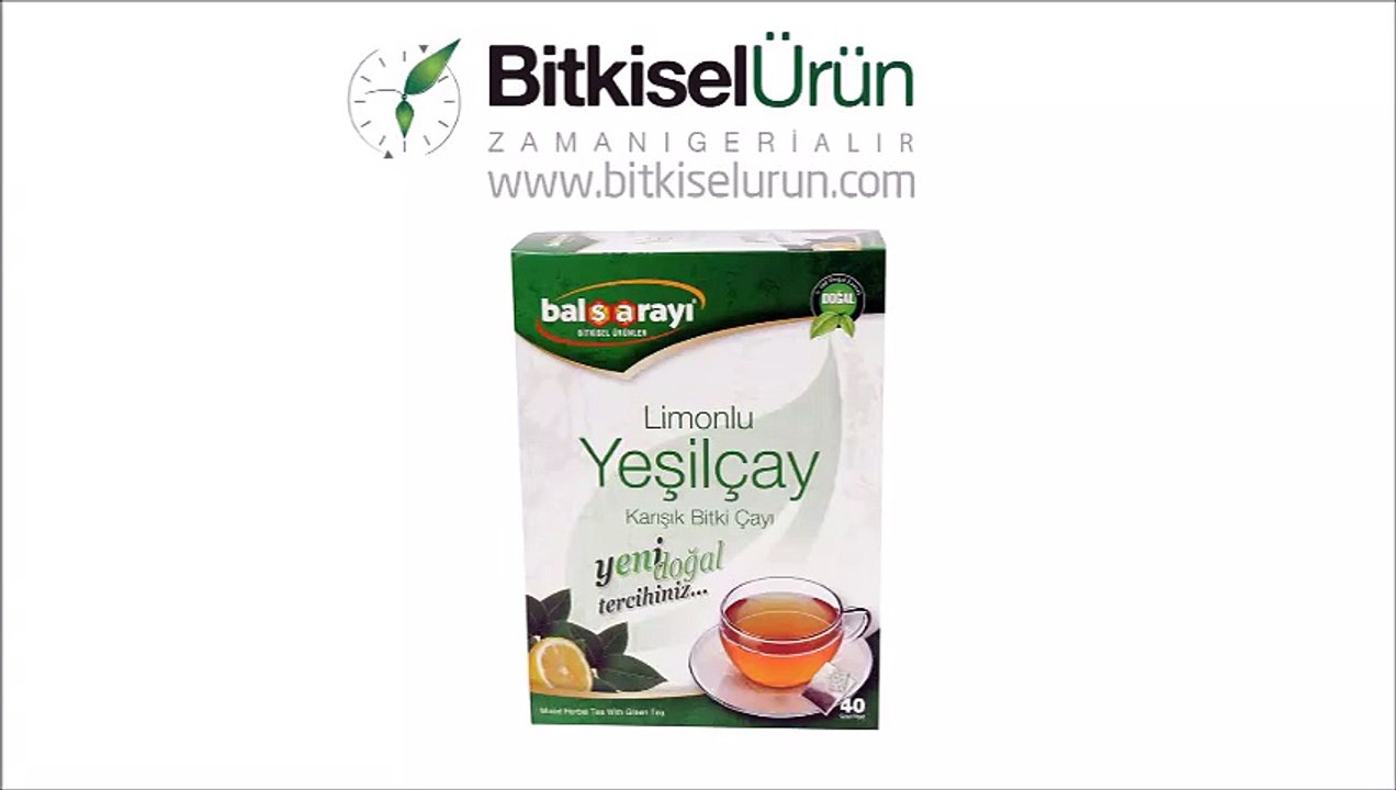 Limonlu Yeşil Çay
