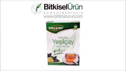 Limonlu Yeşil Çay