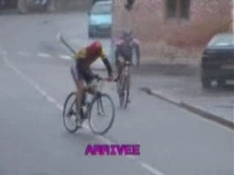 tombé a 1m de l'arivé