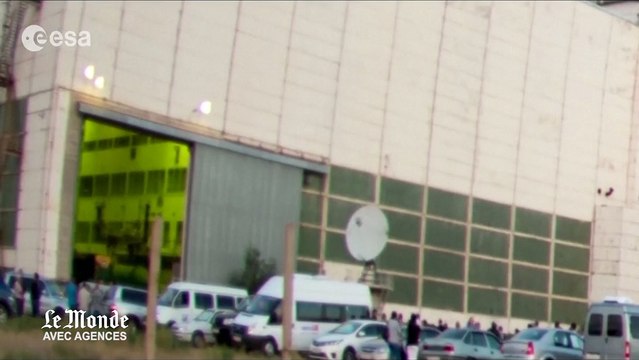 Timelapse du lancement du vaisseau Soyouz