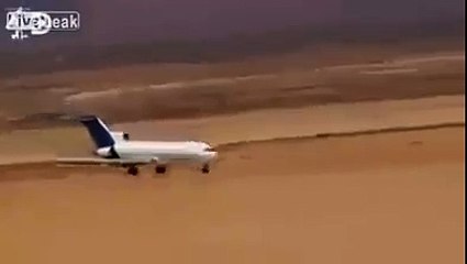 crash landing airplane