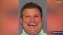 Elected official looks super happy to get arrested in mugshot