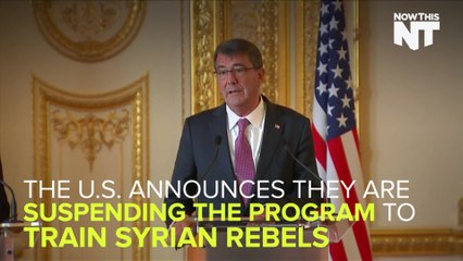 Secretary of Defense Says U.S. Is Suspending Syrian Rebel Program