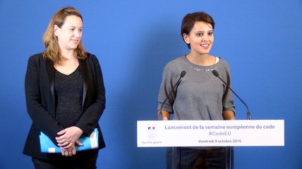 [ARCHIVE] Lancement de la semaine européenne du code : discours de Najat VALLAUD-BELKACEM