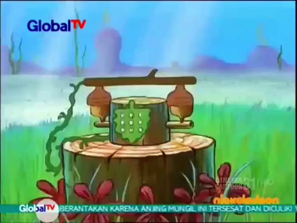 Spongebob scene (Indonesia) Lebih cepat dari kelinci (Part 1)