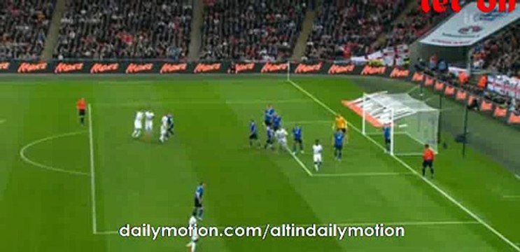 James Milner Fantastic Header Chance - England vs Estonia - Euro 2016 - 09.10.2015