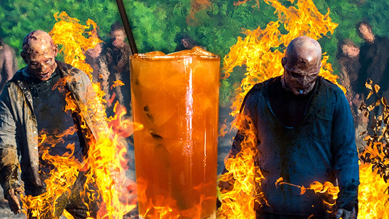 The Walking Dead Burning Zombie Cocktail, Can You Survive Its Bite?
