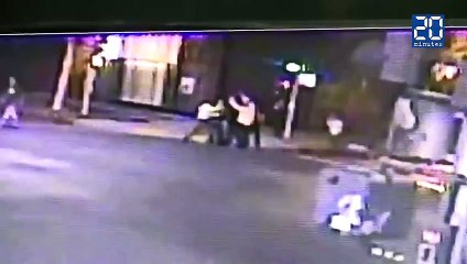 La rixe d'un des héros du Thalys filmée