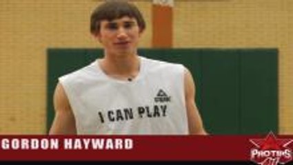 Gordon Hayward: Basketball Free Throw Shooting