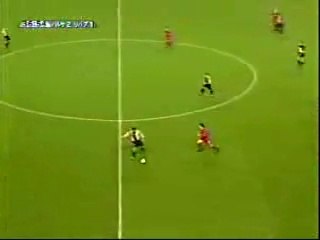 2001/02 Barcelona *tiqui taca* Liverpool off the park - goal Overmars