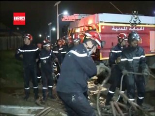 Le complexe Enie de Sidi Bel Abbes prend feu