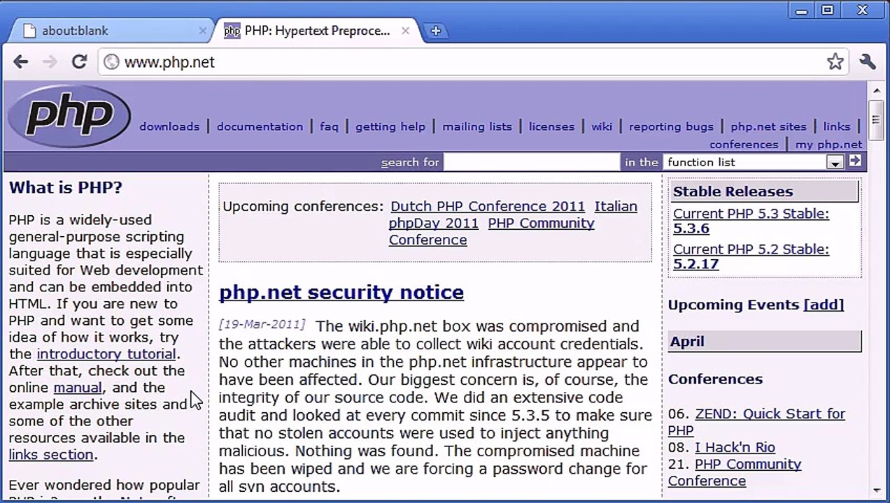 001 - Introduction to PHP