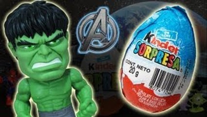 Kinder Surprise Chocolate Avengers Hulk Buzz Lightyear Toy Story Batman Superman Spiderman