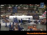 چھوٹے چھوٹے ٹکڑوں سے ملکر کیسے بڑے بڑے جدید جہاز بنائے جاتے ہیں ۔ ویڈیو میں دیکھیں