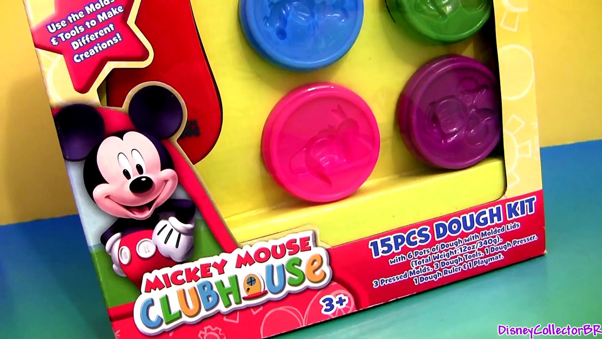 Play Doh Mickey Mouse Clubhouse Disney Junior Channel Mold a Character by  Funtoys - Dailymotion Video