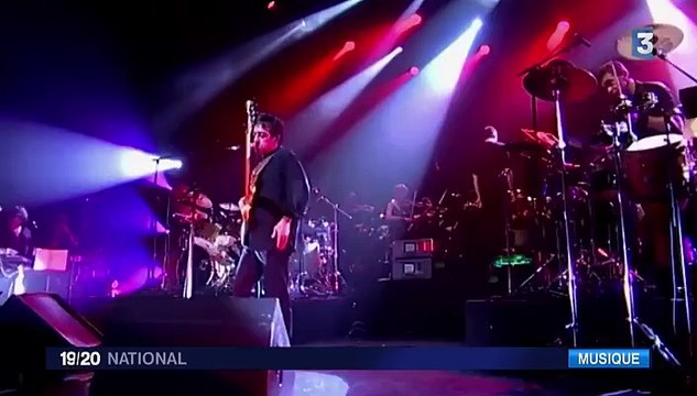 Éric Serra, compositeur de la musique du Grand bleu , en concert au Grand Rex