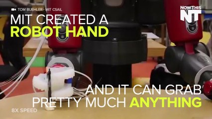 MIT's Developed A Robot With A Super Gentle Sense Of Touch