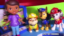 PAW PATROL [Parody] Nickelodeon Paw Patrol Lookout with Octonauts & Doc McStuffins Toy Vid