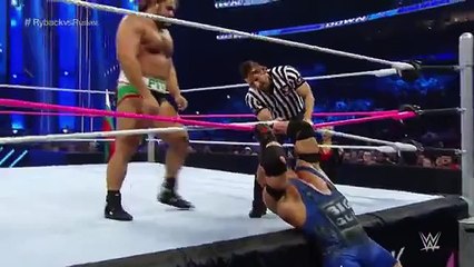 Ryback vs Rusev SmackDown Oct 8 2015 new video