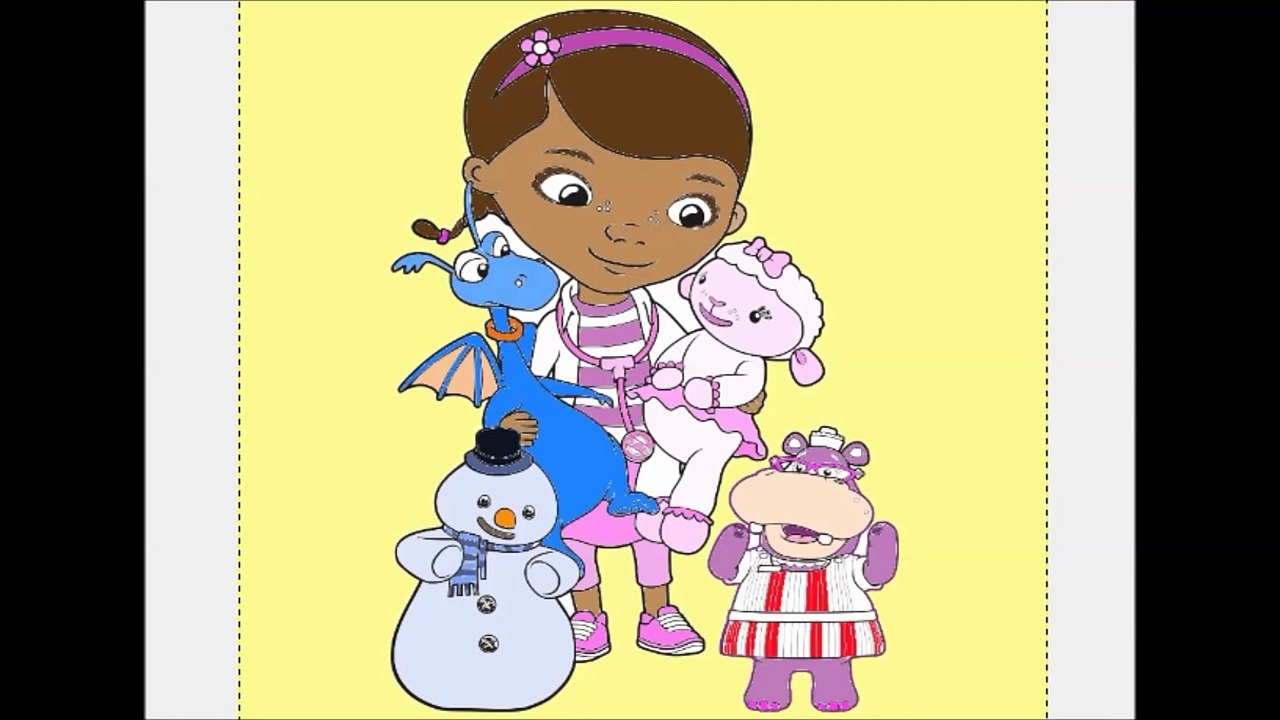 Disney Doc McStuffins Full Coloring Book (2015)