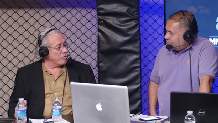 Award winning actor Edward James Olmos come face to face with his  famous look-alike Jacob "Stitch" Duran