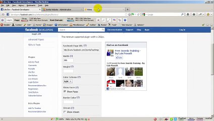 How to add Facebook Like Box to Joomla 2.5