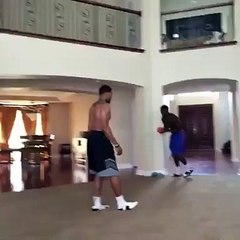 Epic Living Room Dunk