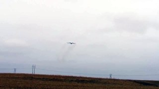 Antonov An 225 Crosswind Landing