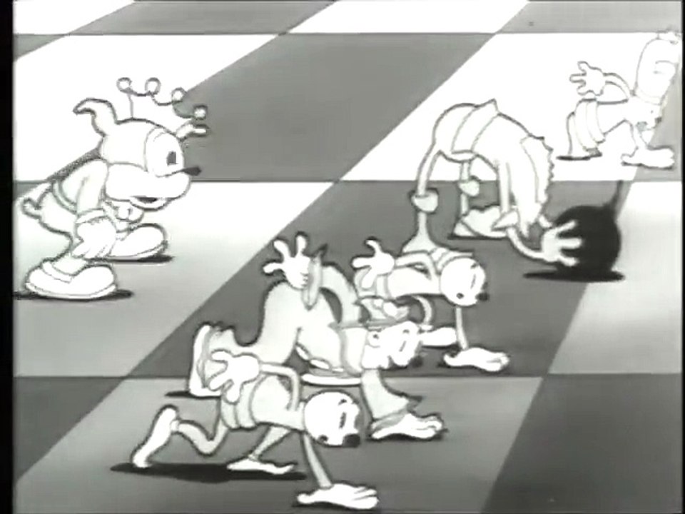 Betty Boop and Chess Nuts-Classic Public Domain TV Cartoons