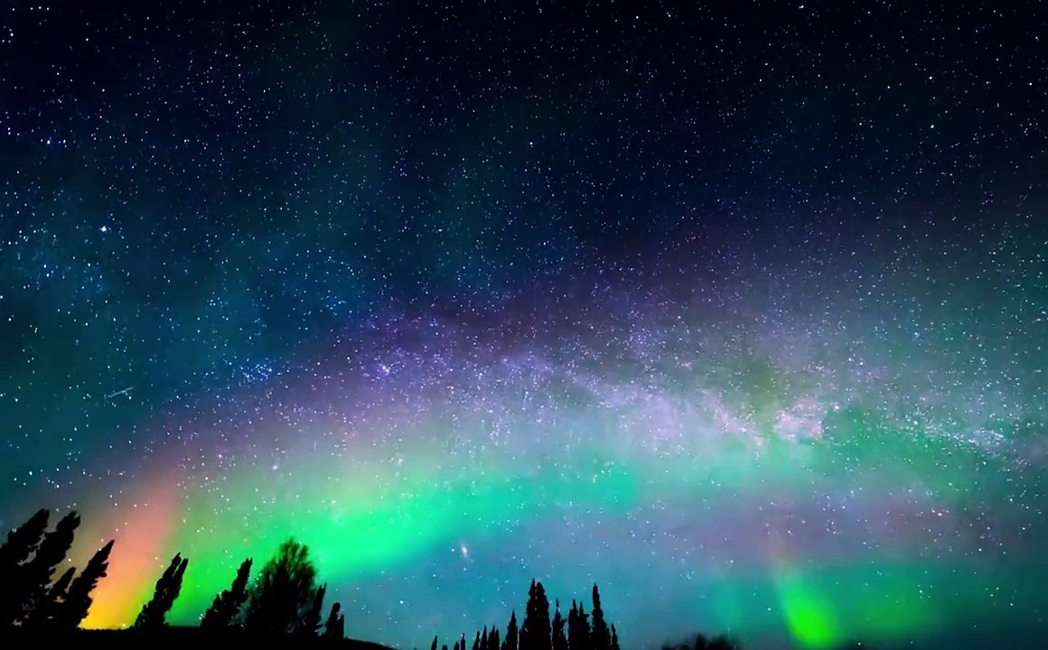 Luces de Alaska . Cielo Estrellado