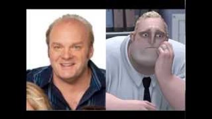 Celebrity & People Looking Like Cartoons - Funny Compilation