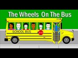 THE THE WHEELS ON THE BUS go round and round barney lyrics sing along school bus
