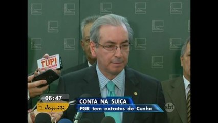 Procuradoria-Geral da República confirma contas de Cunha na Suíça