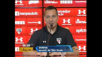 Técnico Doriva comanda o primeiro treino no São Paulo