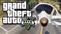 GTA 5 Online Stunts! - Flying Jets Through Tunnels! #2 (GTA V Fails and Funny Moments!)