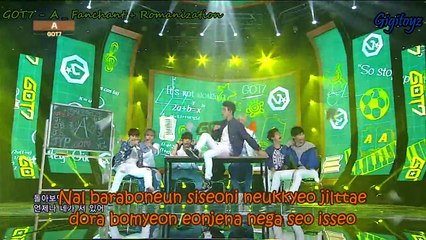 Fanchant + Romanization (color coded lyrics) - GOT7 _ A