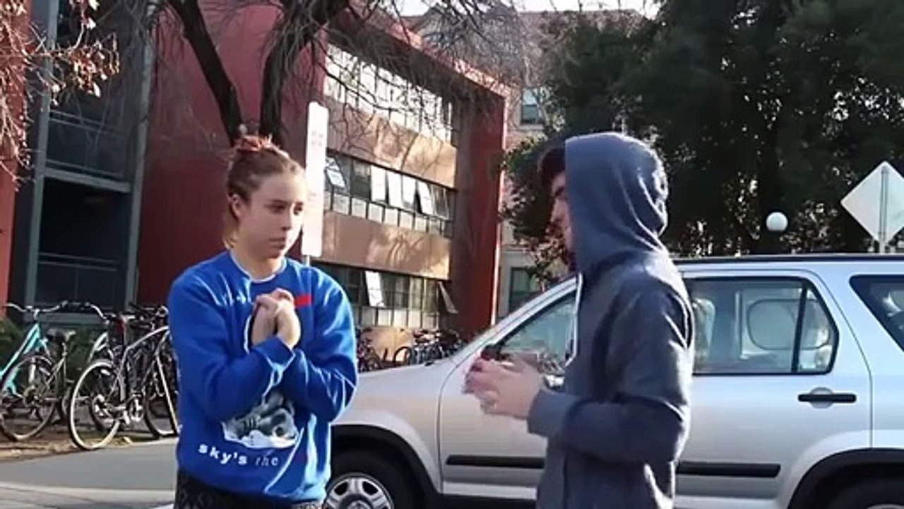 Kissing Prank Arm Untangle Kissing Sexy Girls Kissing Prank 2015